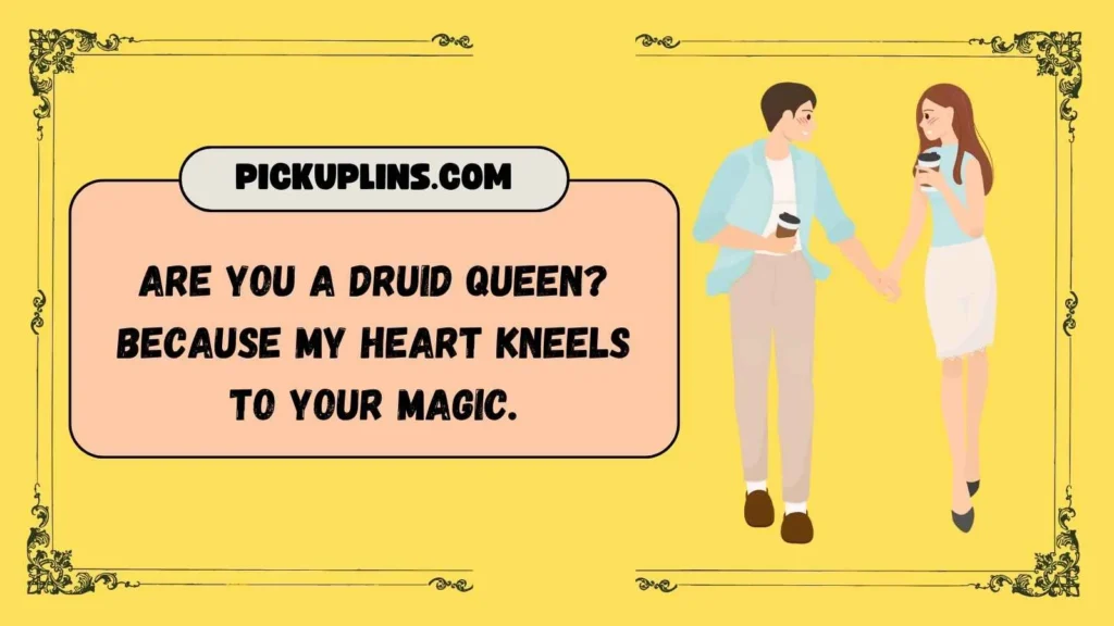 Epic Fantasy Druid Lines for Dreamers