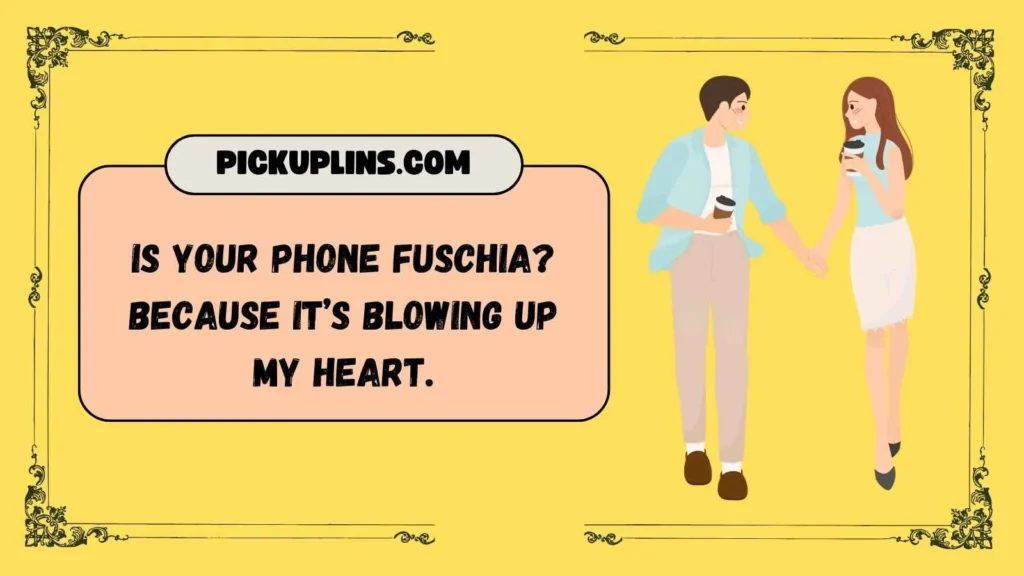 Fuschia Lines for Texting & DMs