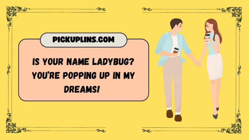 Ladybug Lines for DMs & Texts