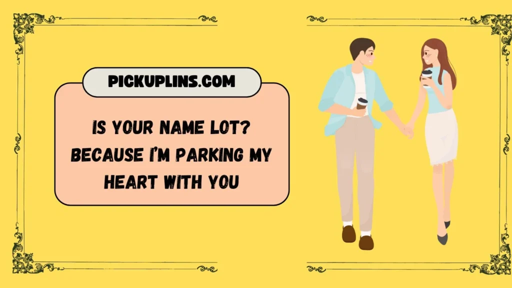 Parking Lot Puns: Cheesy Driving Lines