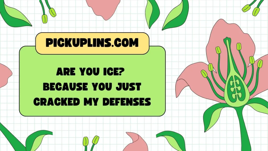 Blizzard Pickup Lines for Him