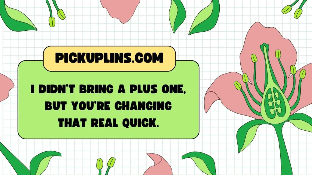 Bold Bridesmaids Pickup Lines