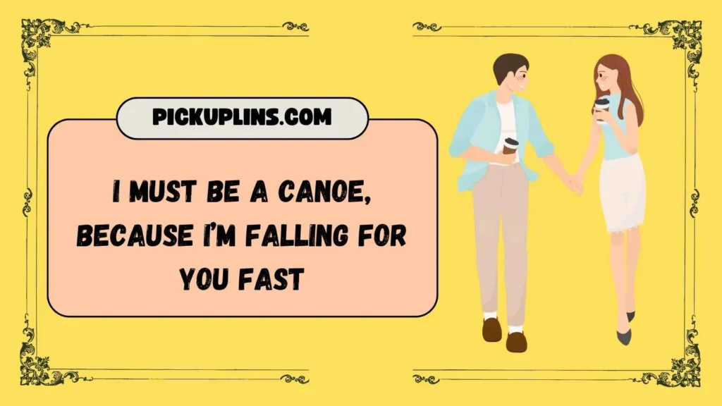 Bold Canoeing Rizz Lines