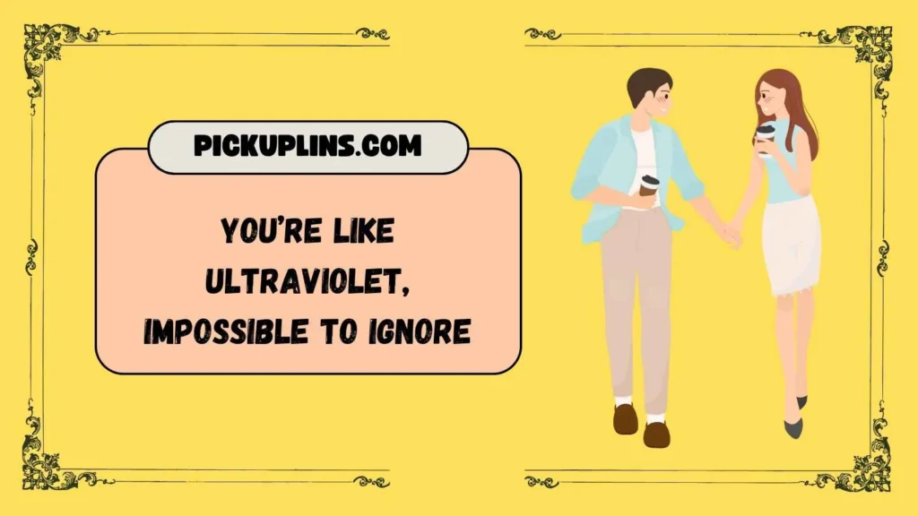 Bold Color Pickup Lines