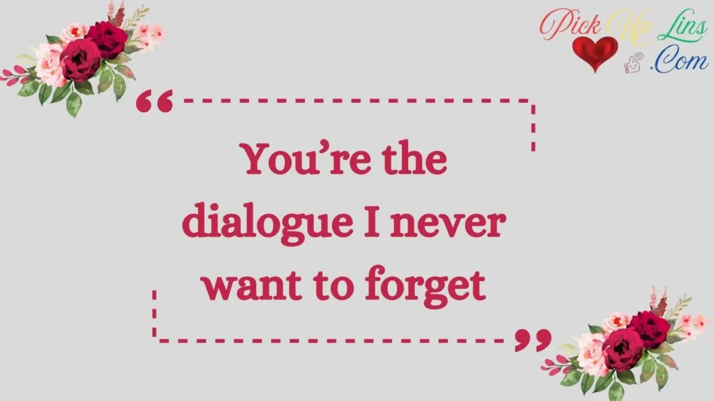 Cute Drama Pickup Lines