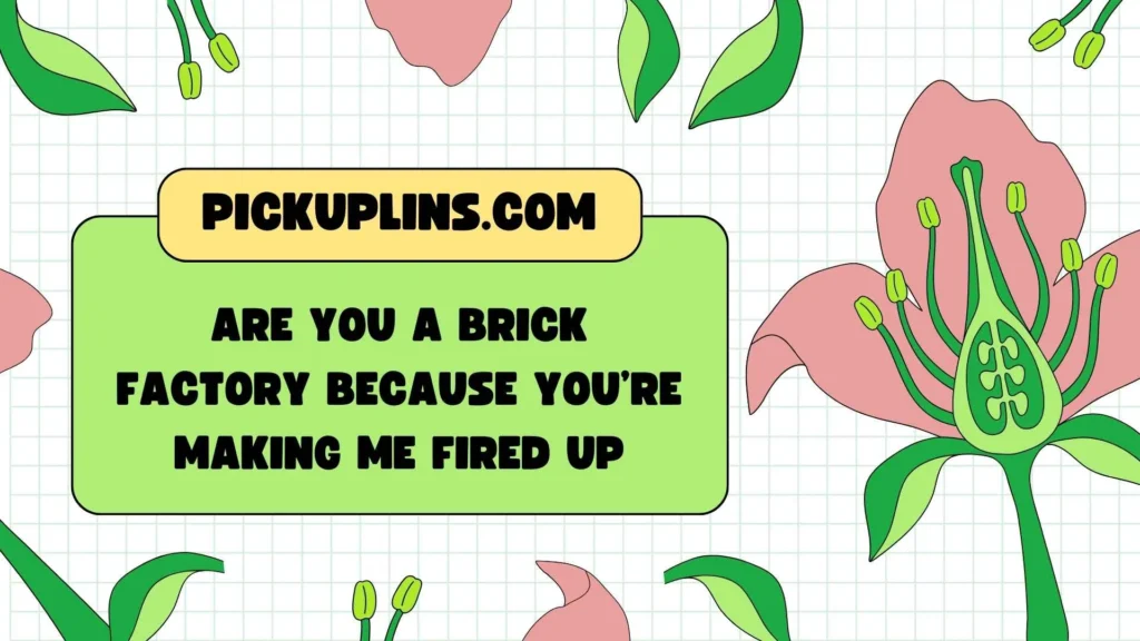 Funny Brick Pickup Lines