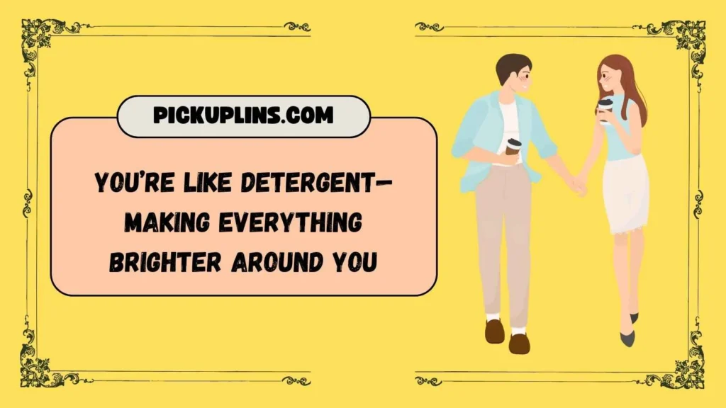 Funny Cleaning Pickup Lines