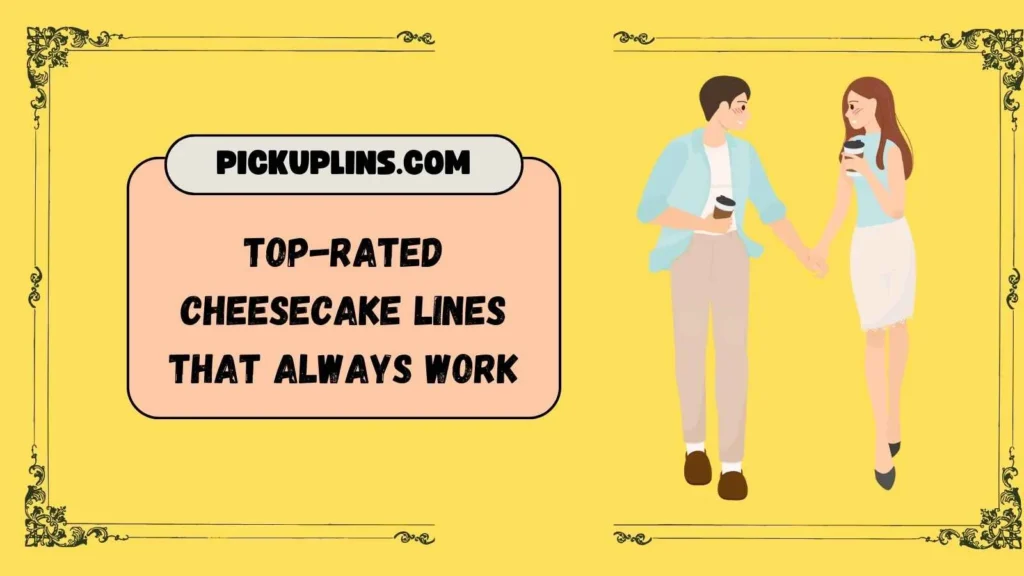 Best Cheesecake Pickup Lines