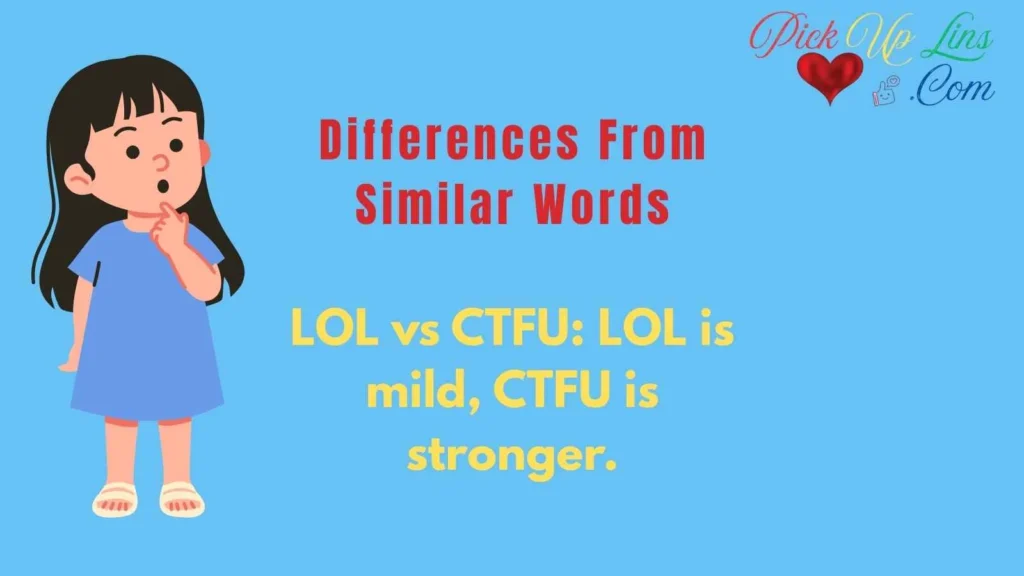 Differences From Similar Words