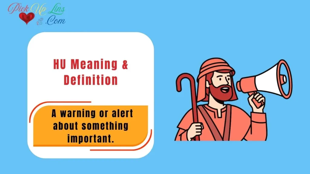 HU Meaning & Definition