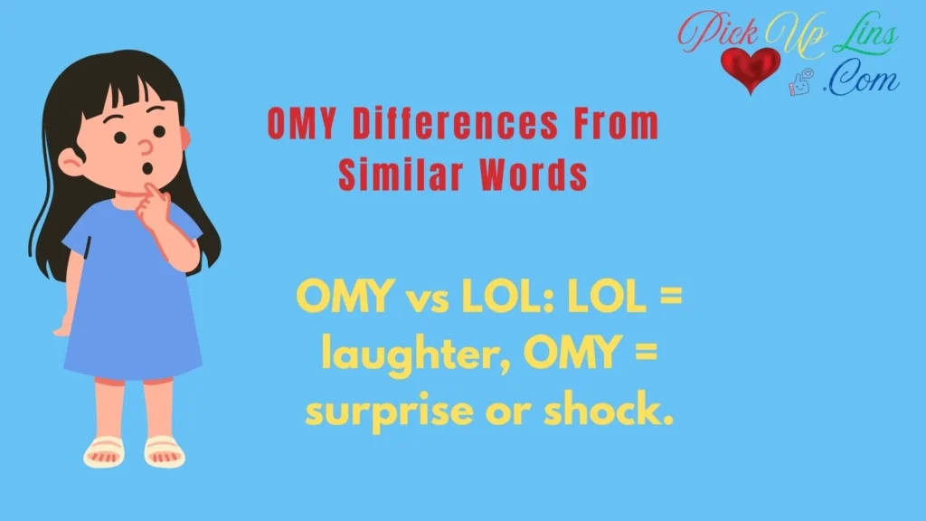 OMY Differences From Similar Words