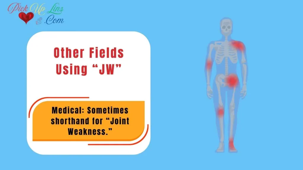 Other Fields Using “JW”