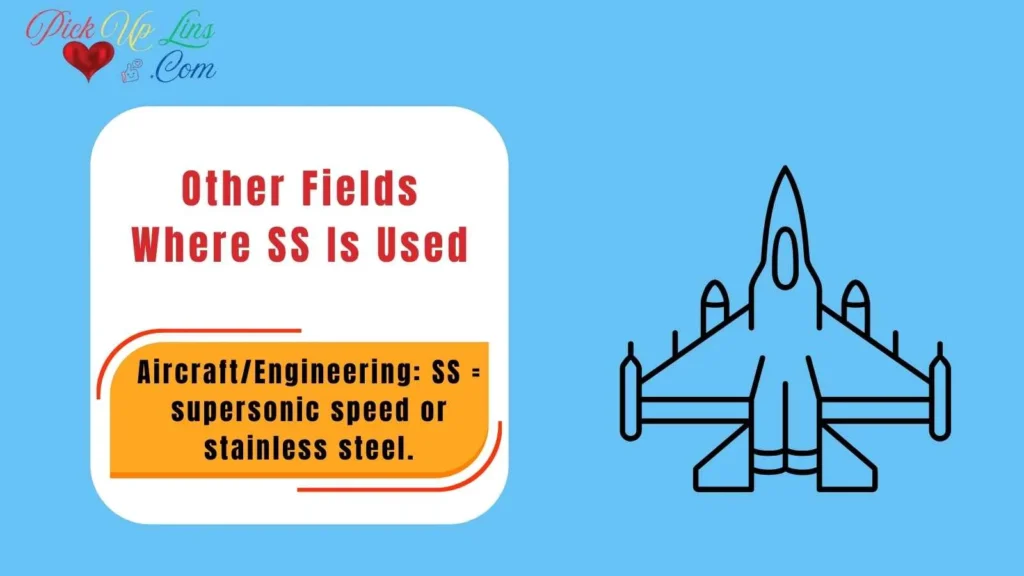 Other Fields Where SS Is Used