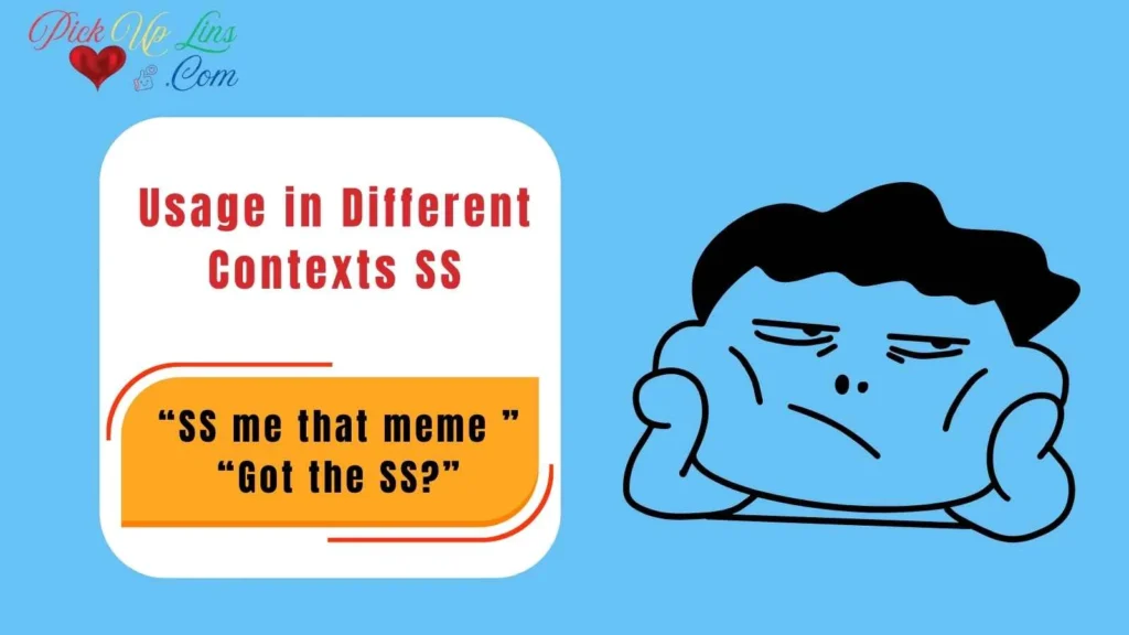 Usage in Different Contexts SS