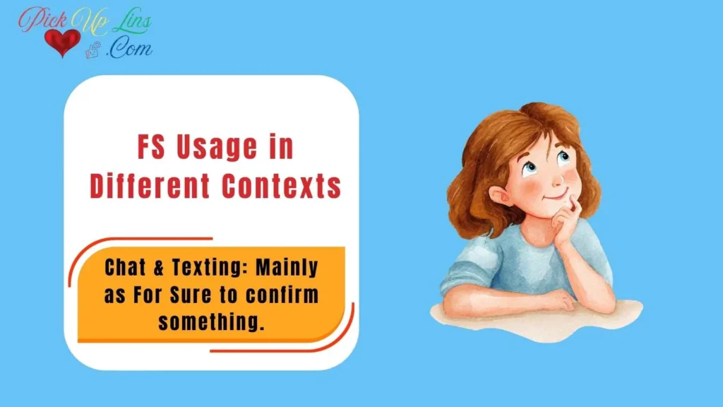 FS Usage in Different Contexts