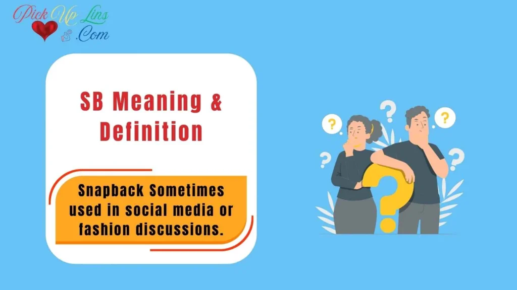 SB Meaning & Definition