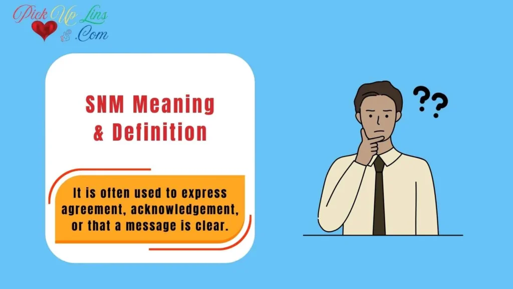 SNM Meaning & Definition