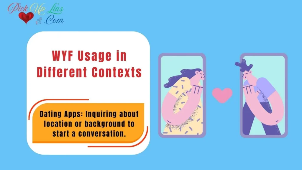 WYF Usage in Different Contexts