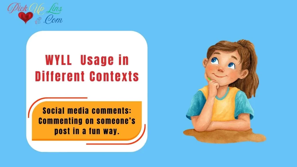 WYLL Usage in Different Contexts