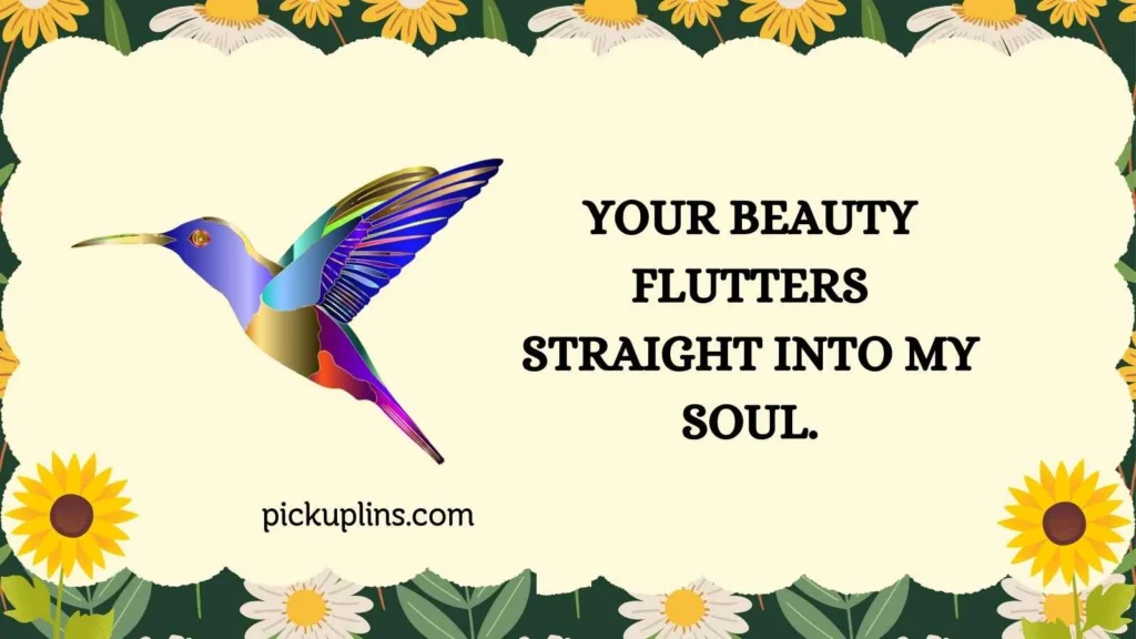 Cute Hummingbird Pick Up Lines