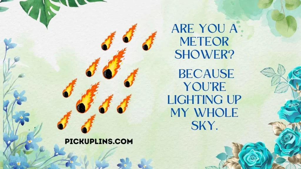 Blazing Meteor Shower Lines