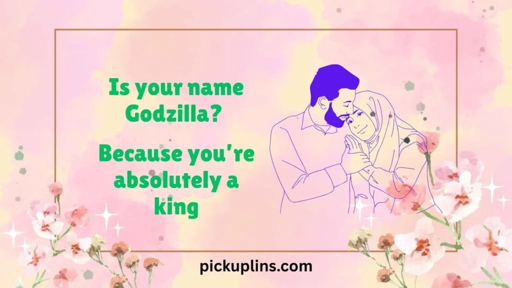 Bold Godzilla Lines for Him