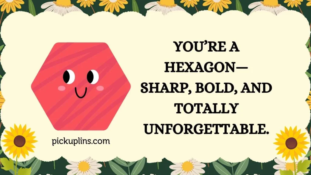 Bold Hexagon Lines