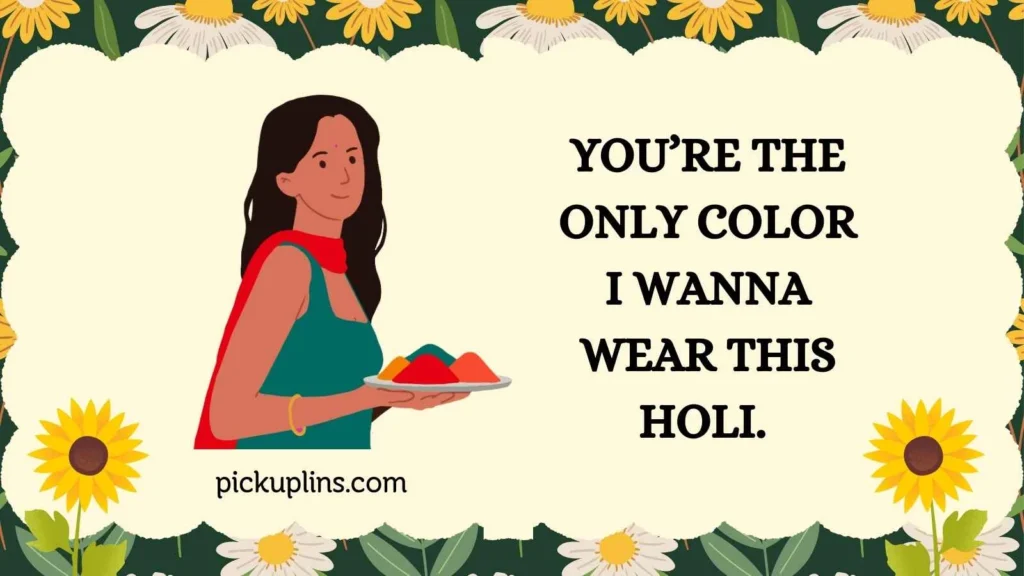 Bold Holi Rizz Lines