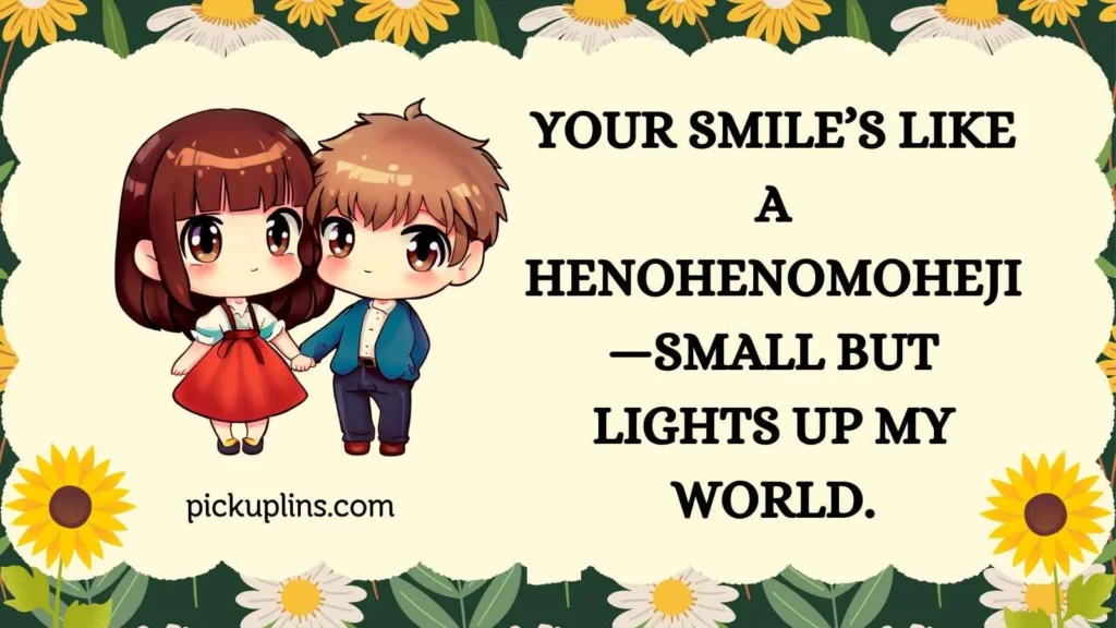 Cute Henohenomoheji Lines