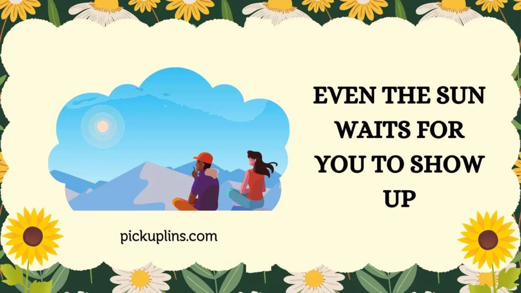 Cute Horizon Pick Up Lines