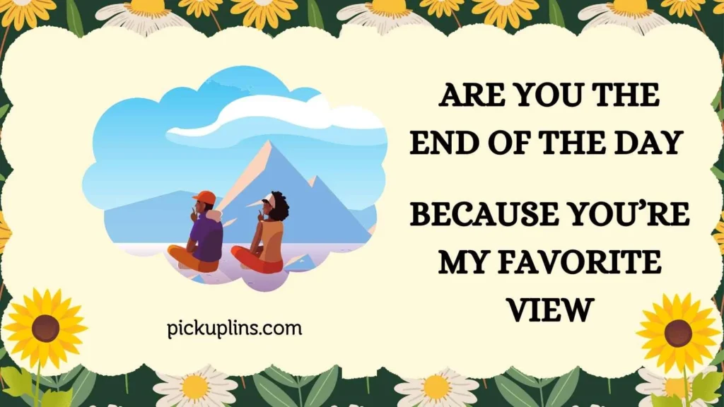 Dreamy Horizon Pick Up Lines