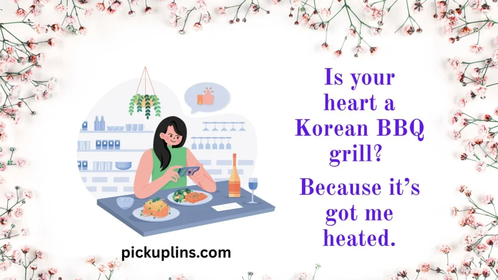 Foodie Korean Pick Up Lines 