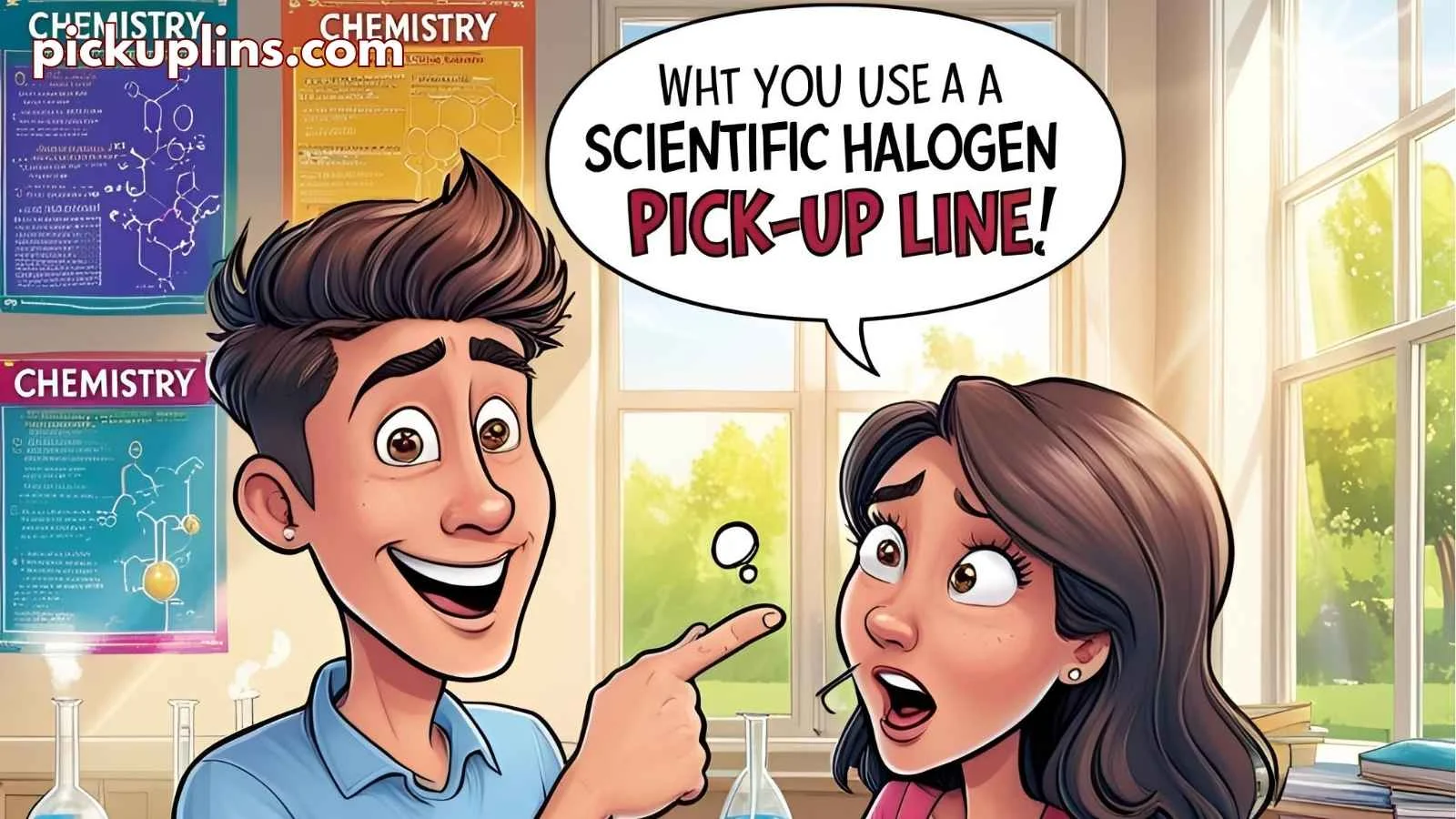 Halogen Pick Up Lines