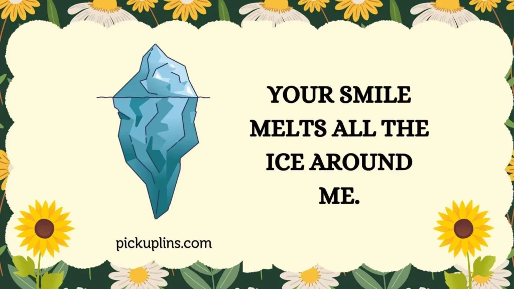 Ice Themed Flirty Lines