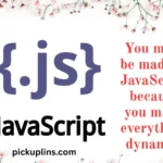 JavaScript Pick Up Lines