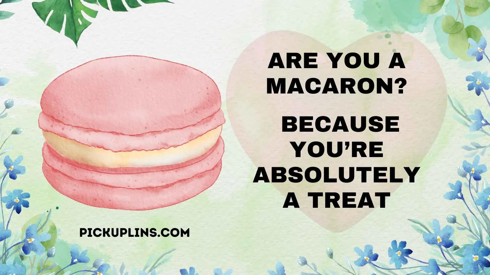 Macaron Pick Up Lines