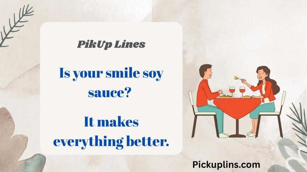 Sushi Pick Up Lines
