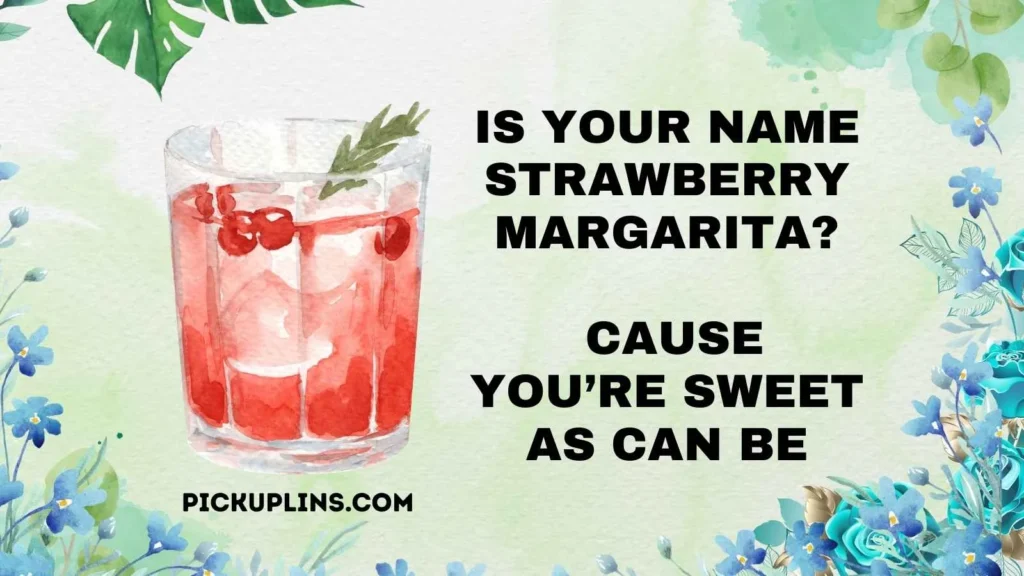 Sweet Strawberry Margarita Lines