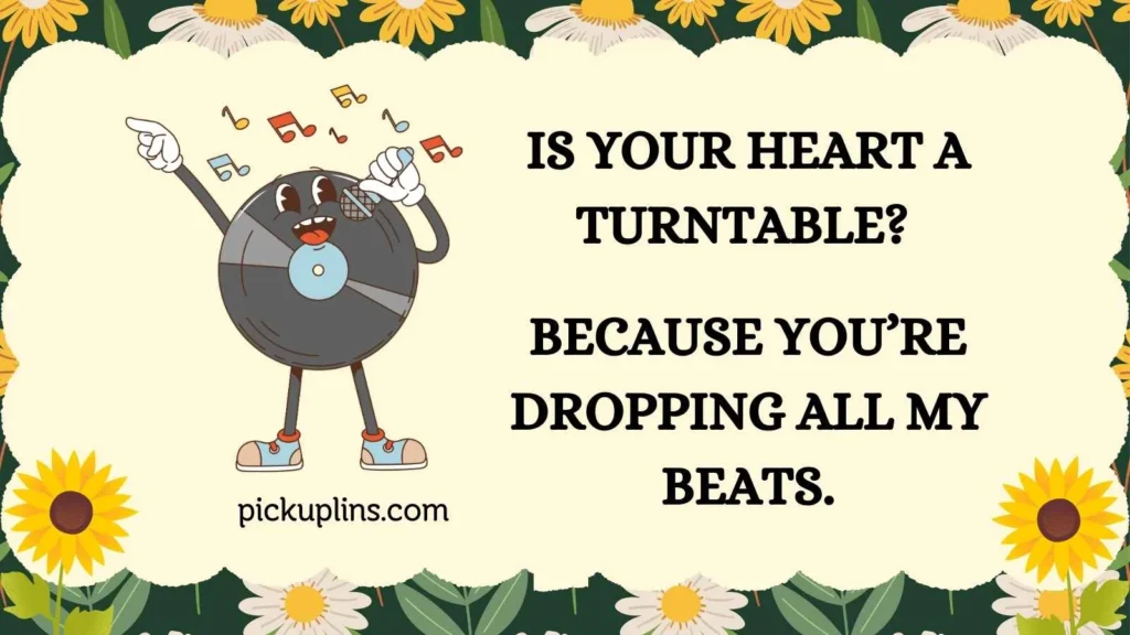 Vinyl Vibe Pick Up Lines