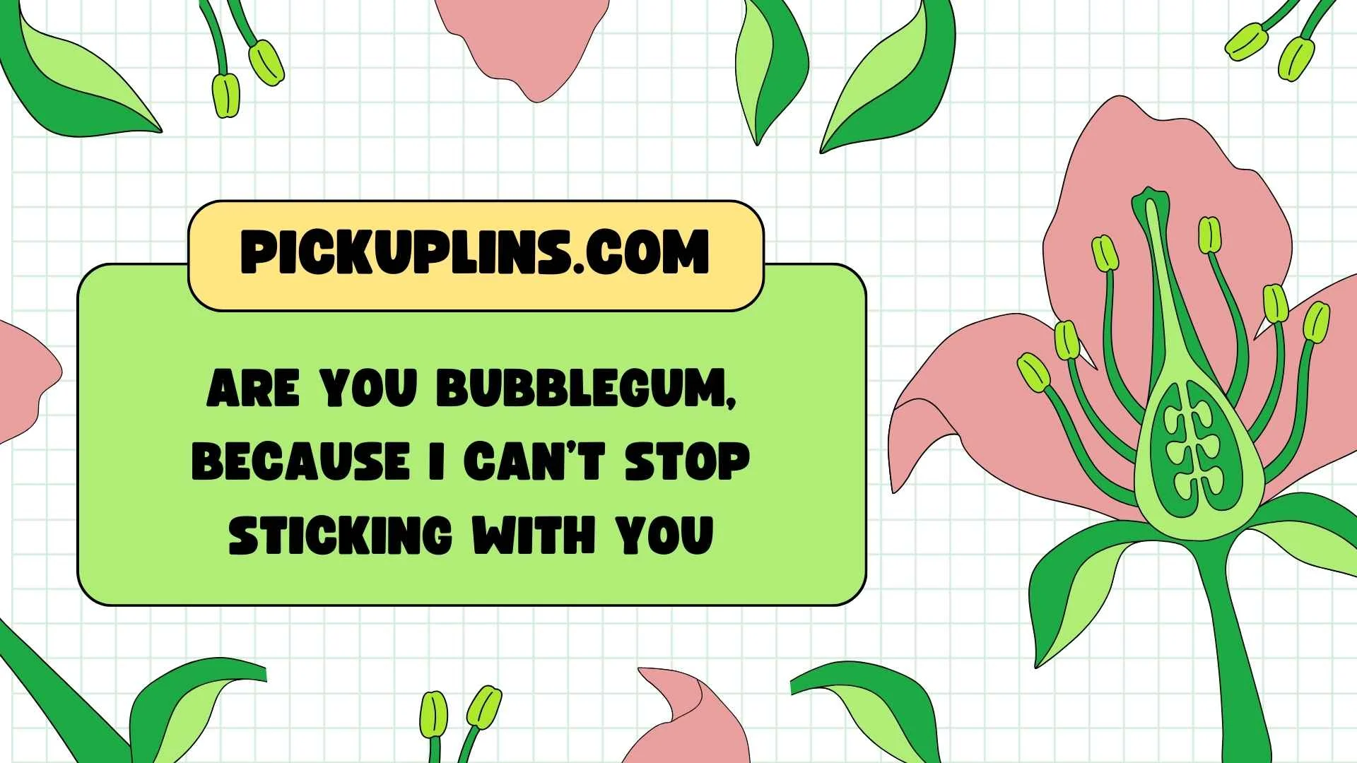 Bubblegum Pickup Lines